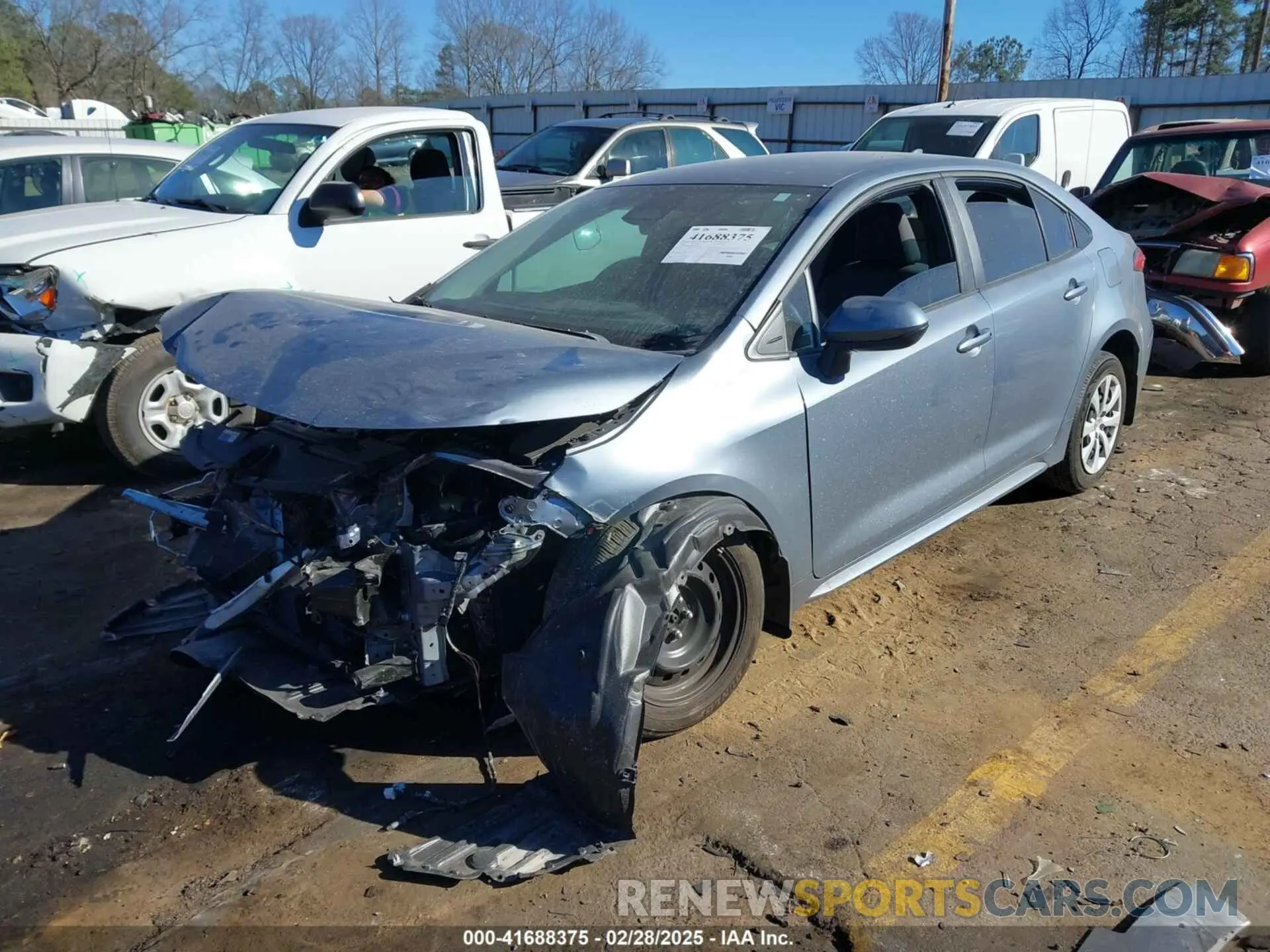 2 Photograph of a damaged car 5YFB4MDE6RP216593 TOYOTA COROLLA 2024
