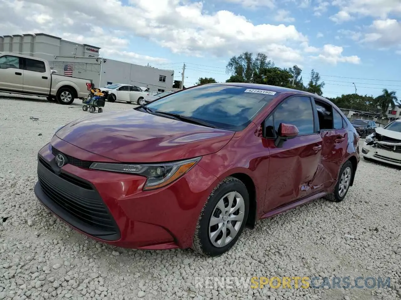 1 Photograph of a damaged car 5YFB4MDE6RP221132 TOYOTA COROLLA 2024