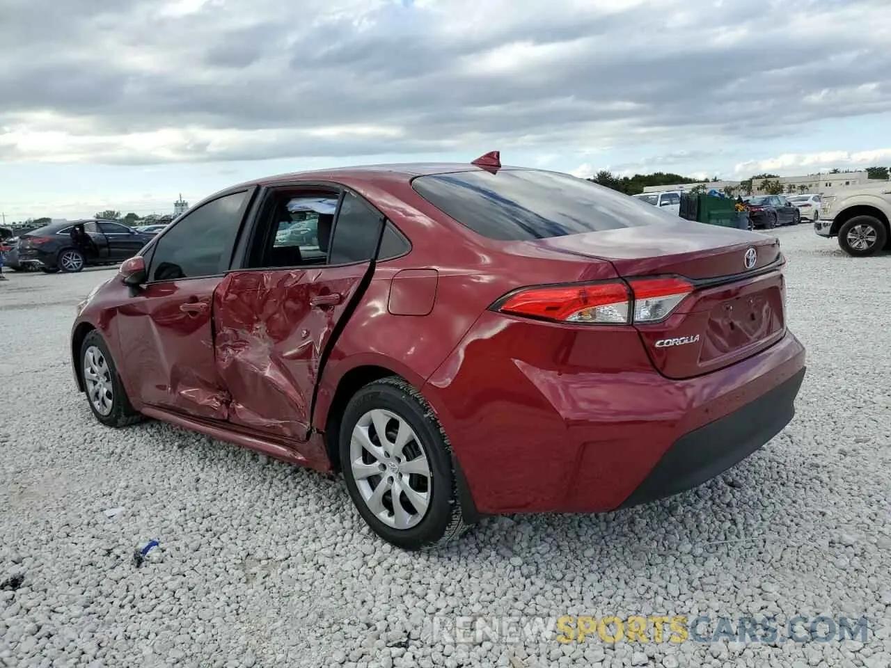 2 Photograph of a damaged car 5YFB4MDE6RP221132 TOYOTA COROLLA 2024