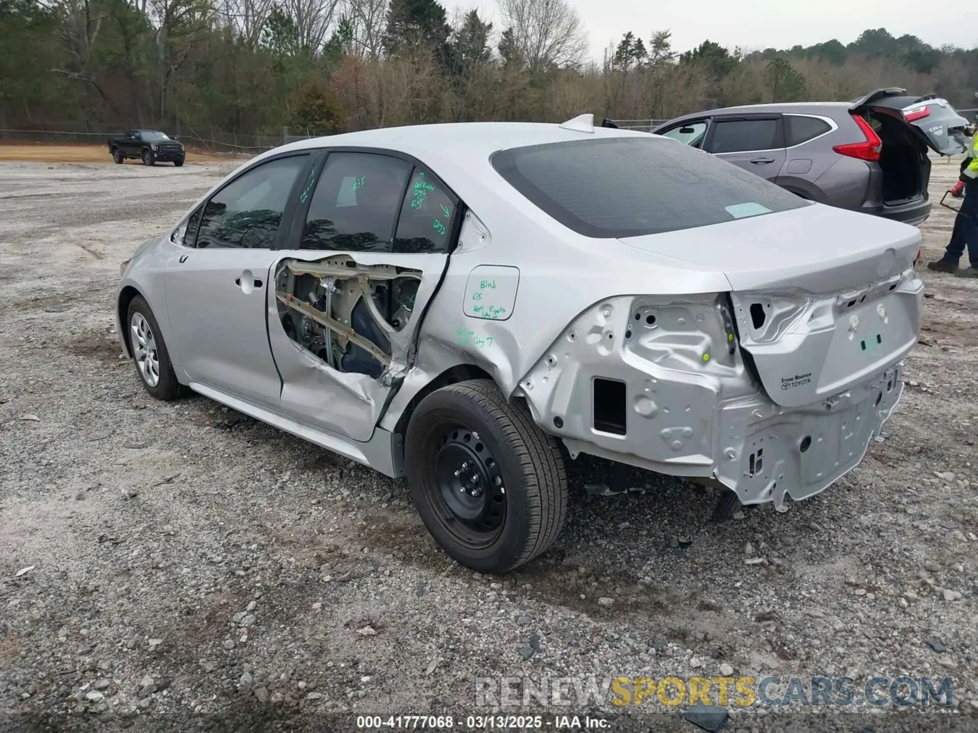 3 Photograph of a damaged car 5YFB4MDE6RP224757 TOYOTA COROLLA 2024