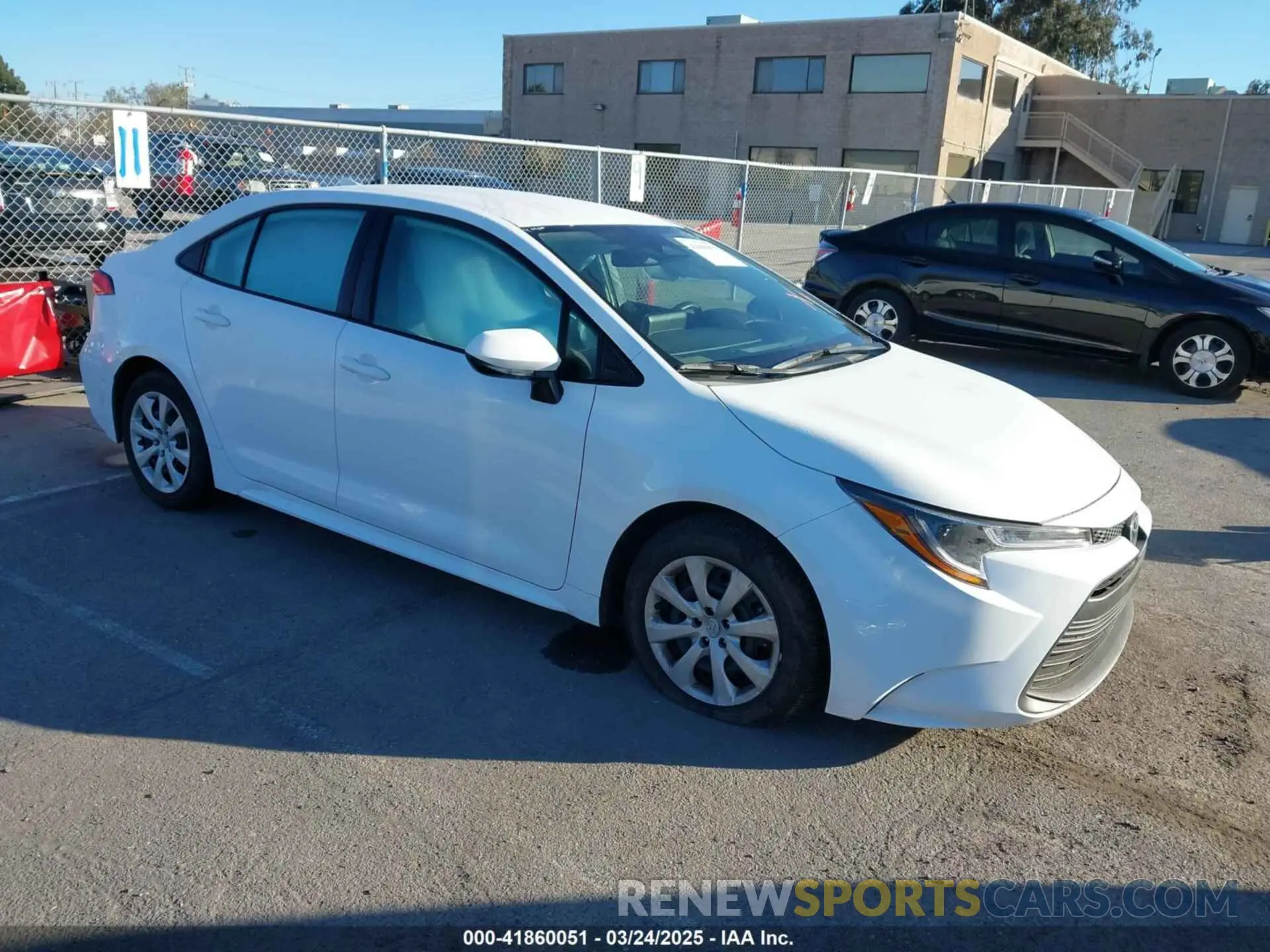 1 Photograph of a damaged car 5YFB4MDE6RP228291 TOYOTA COROLLA 2024