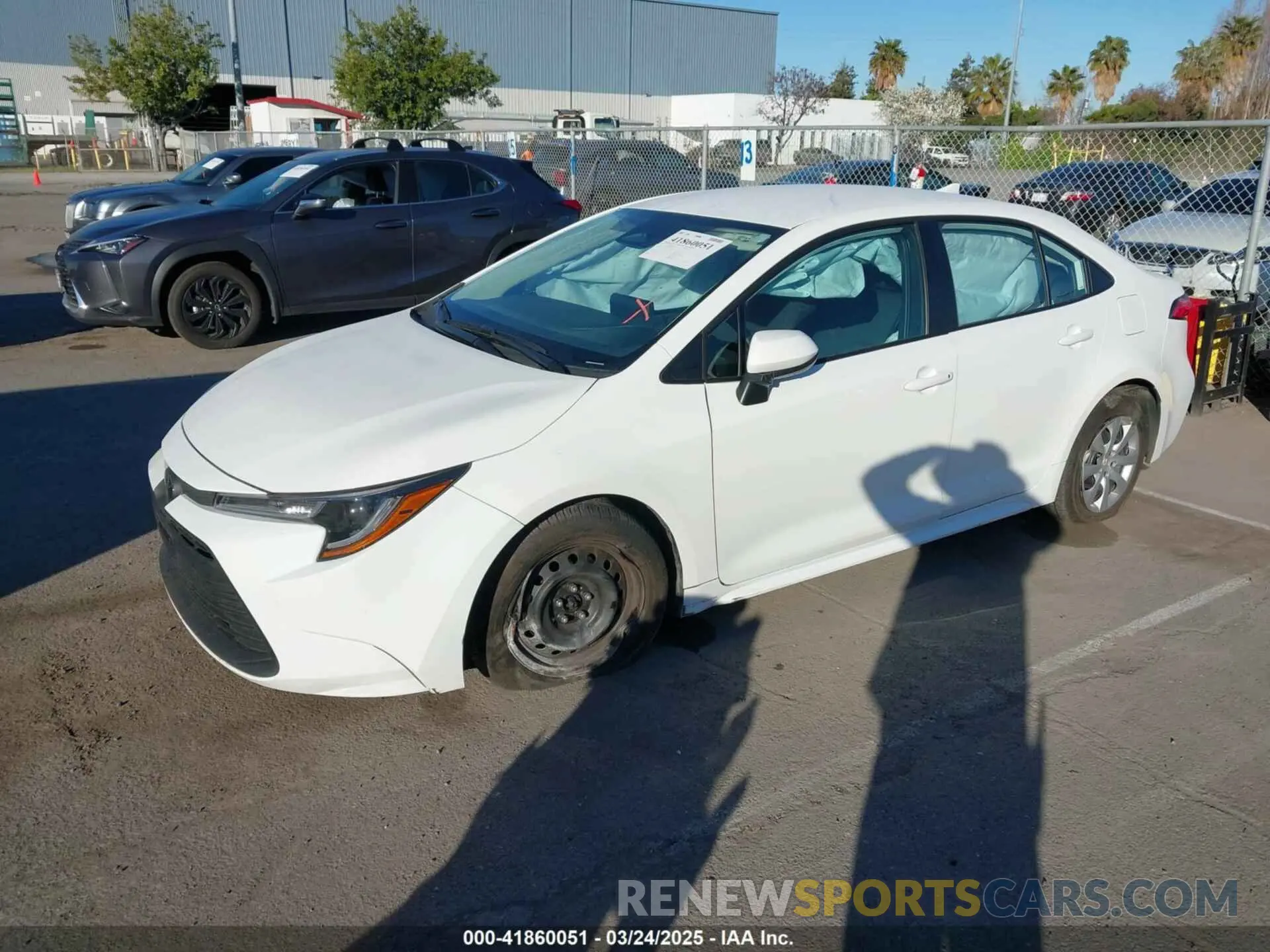 2 Photograph of a damaged car 5YFB4MDE6RP228291 TOYOTA COROLLA 2024