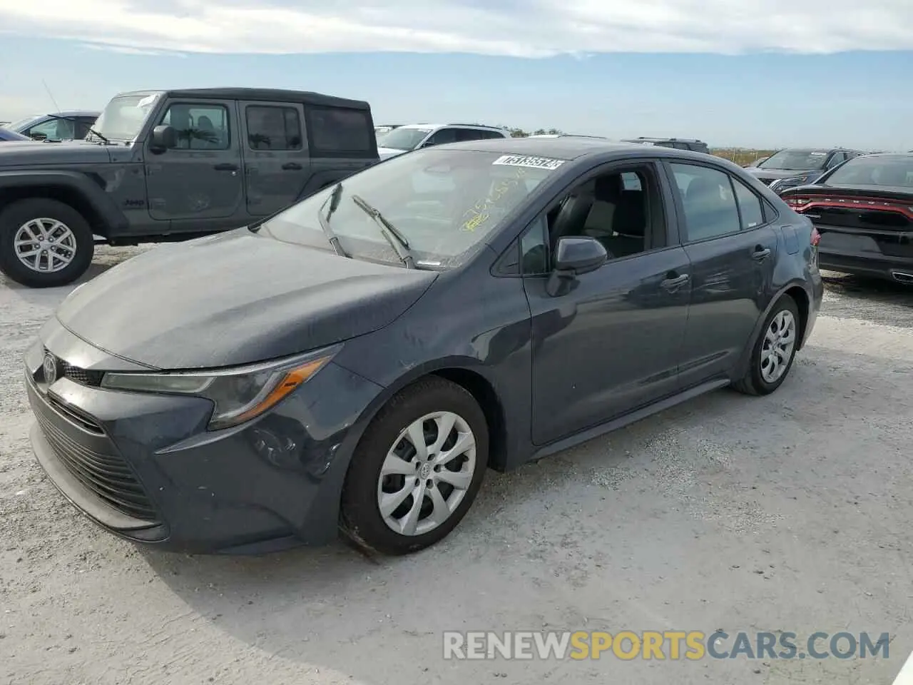1 Photograph of a damaged car 5YFB4MDE7RP083018 TOYOTA COROLLA 2024