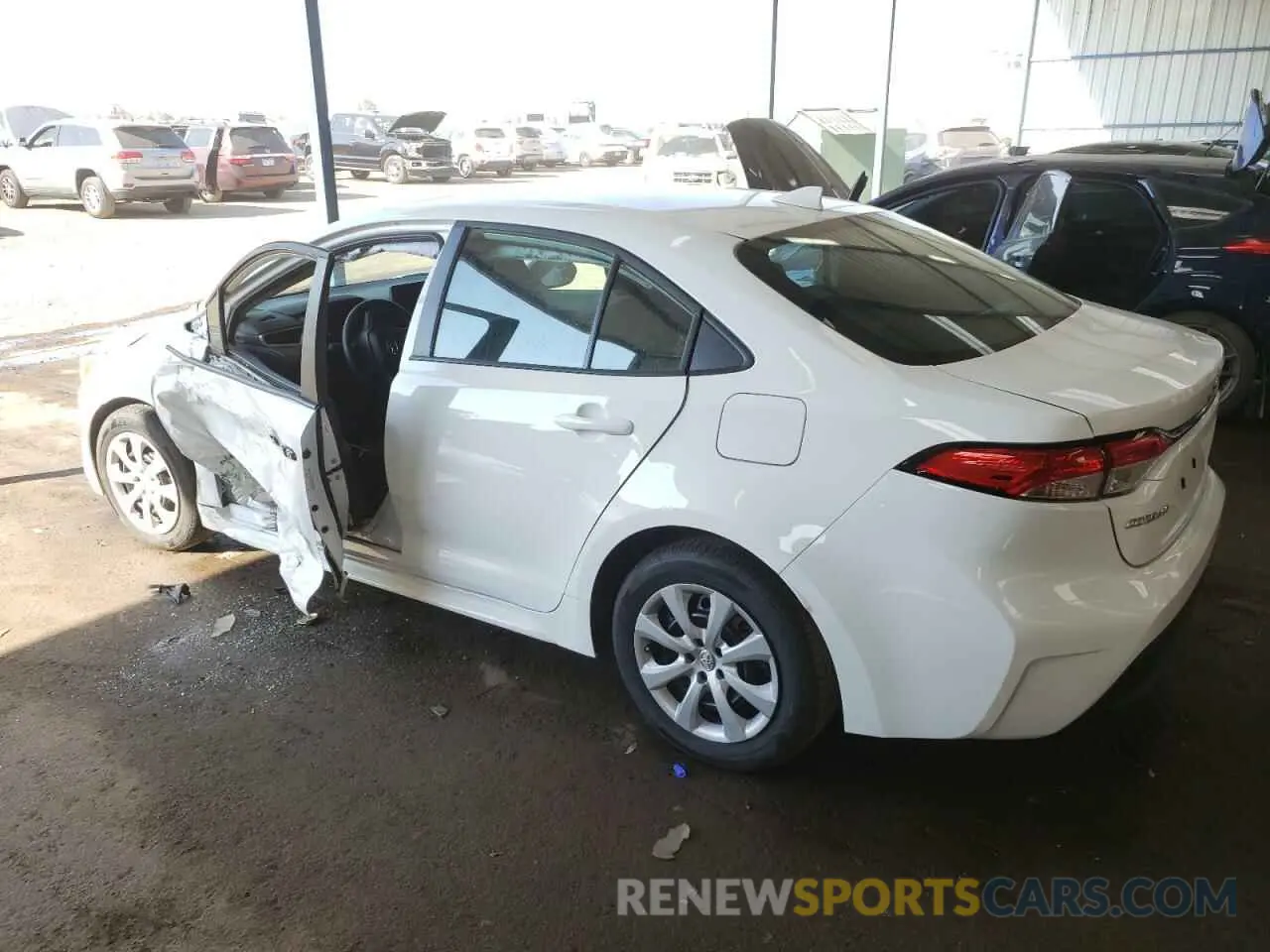 2 Photograph of a damaged car 5YFB4MDE7RP098327 TOYOTA COROLLA 2024