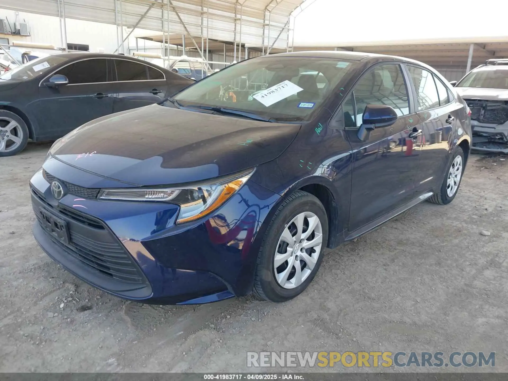 2 Photograph of a damaged car 5YFB4MDE7RP103574 TOYOTA COROLLA 2024
