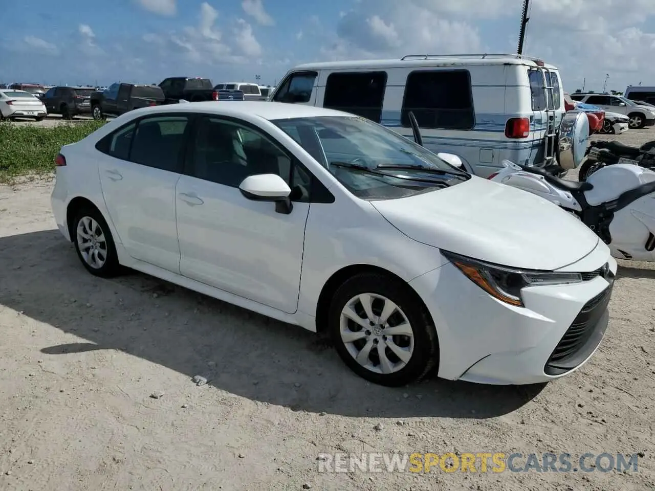 4 Photograph of a damaged car 5YFB4MDE7RP104742 TOYOTA COROLLA 2024