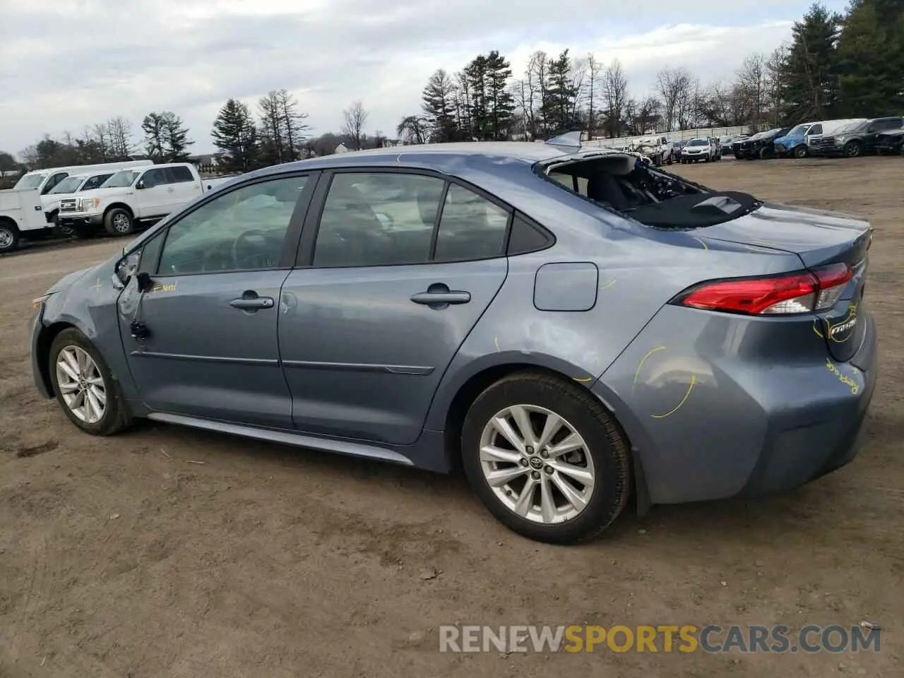 2 Photograph of a damaged car 5YFB4MDE7RP112601 TOYOTA COROLLA 2024