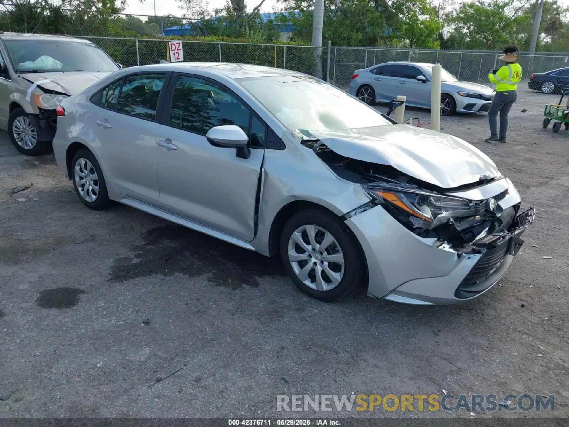 1 Photograph of a damaged car 5YFB4MDE7RP118737 TOYOTA COROLLA 2024