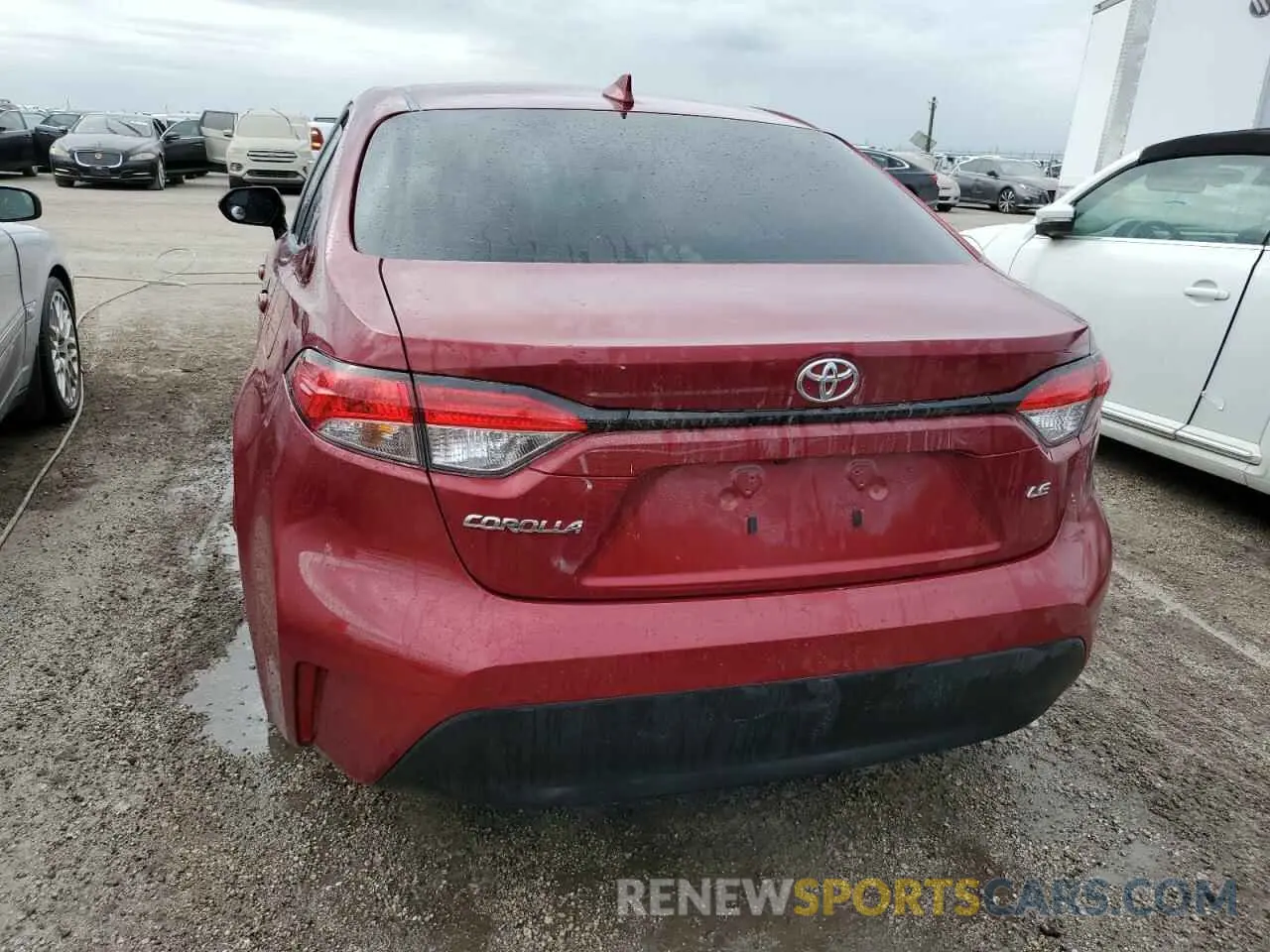 6 Photograph of a damaged car 5YFB4MDE7RP121945 TOYOTA COROLLA 2024