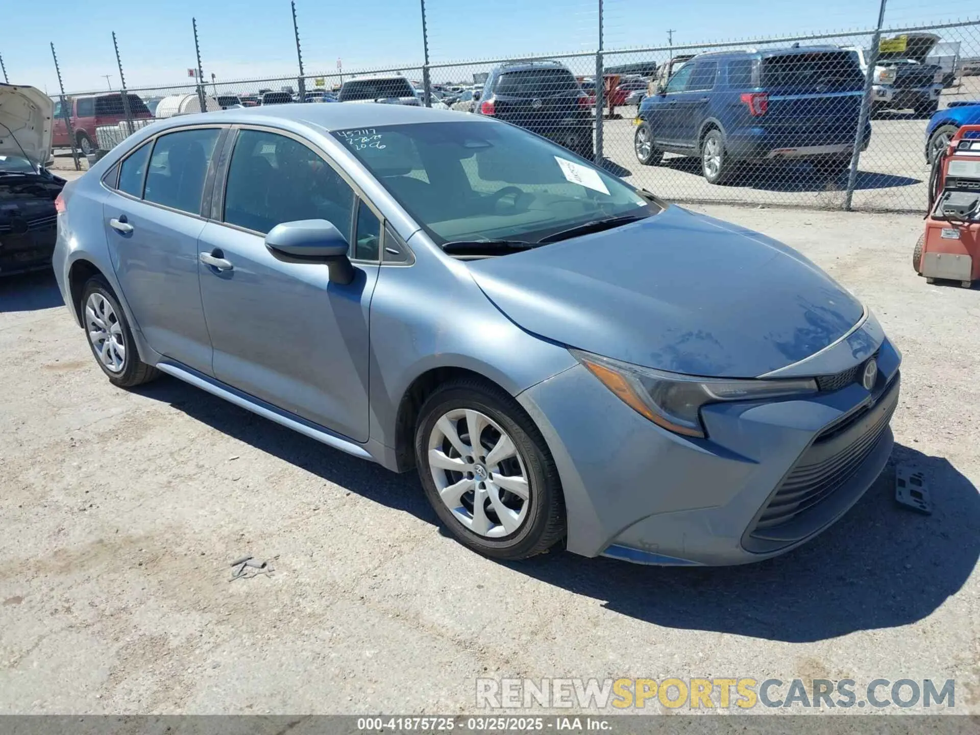 1 Photograph of a damaged car 5YFB4MDE7RP144772 TOYOTA COROLLA 2024