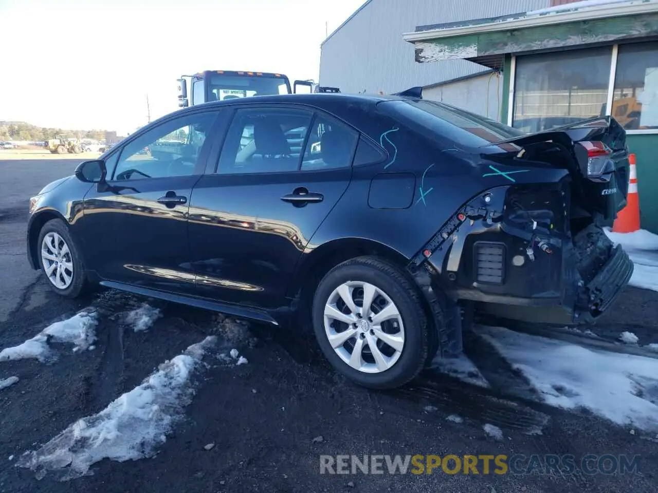2 Photograph of a damaged car 5YFB4MDE7RP191669 TOYOTA COROLLA 2024