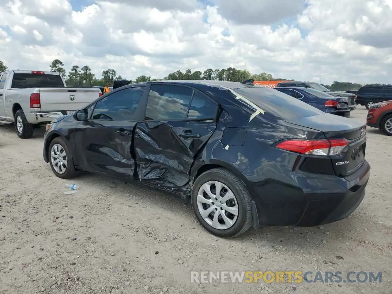 2 Photograph of a damaged car 5YFB4MDE7RP195754 TOYOTA COROLLA 2024