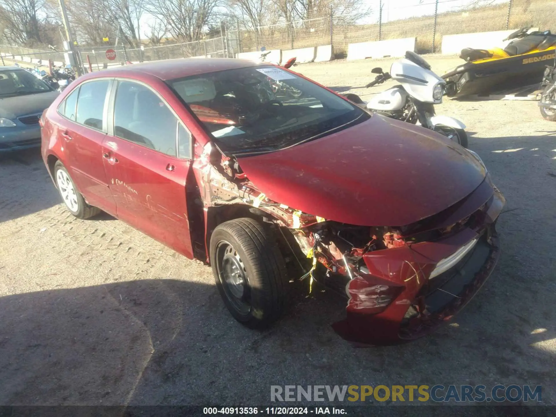 1 Photograph of a damaged car 5YFB4MDE7RP197147 TOYOTA COROLLA 2024