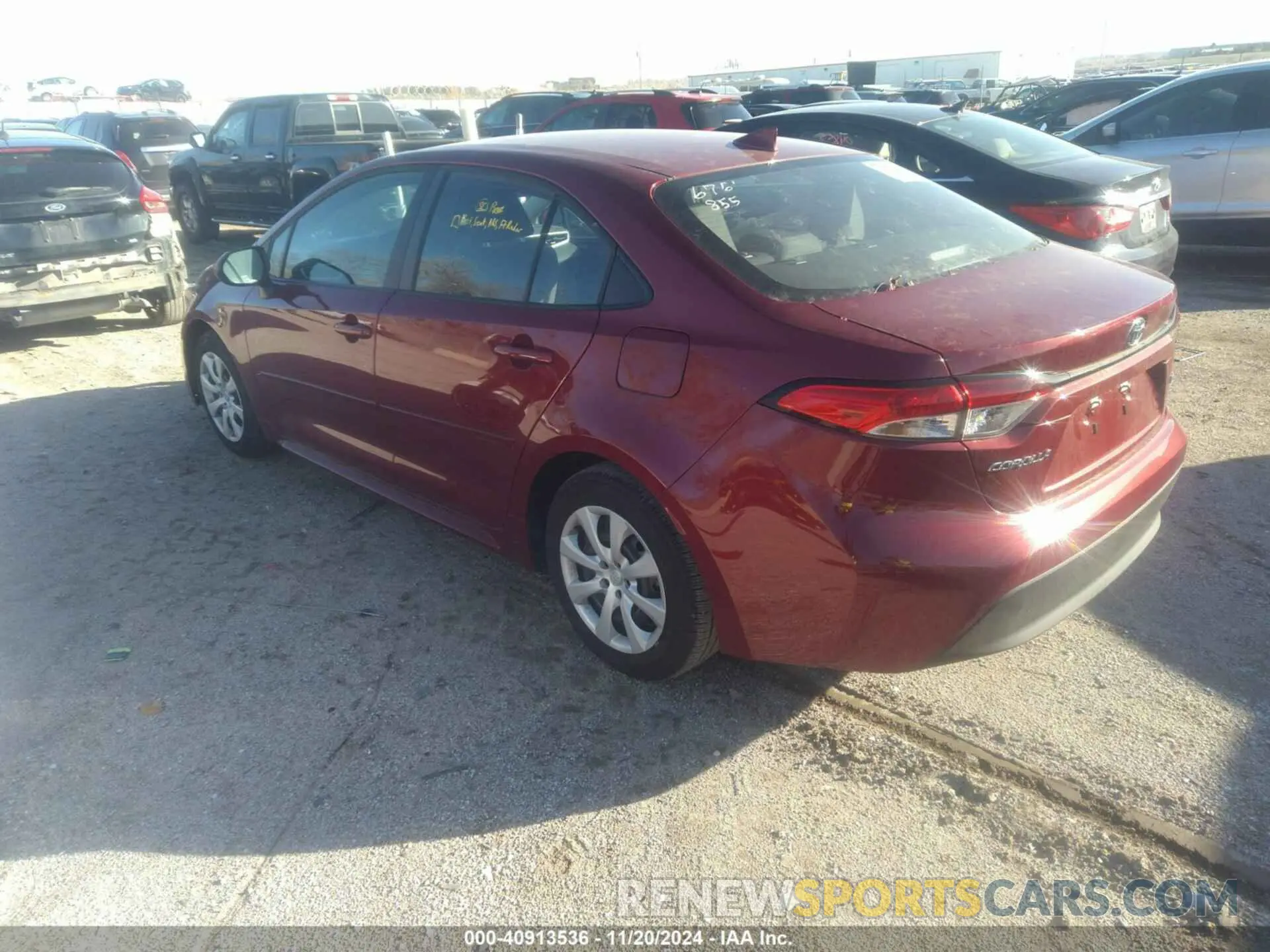 3 Photograph of a damaged car 5YFB4MDE7RP197147 TOYOTA COROLLA 2024