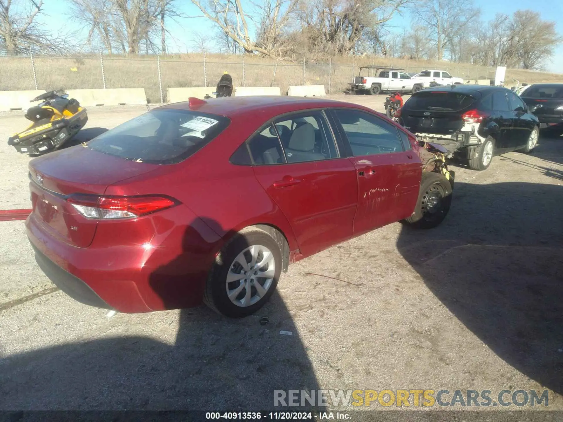 4 Photograph of a damaged car 5YFB4MDE7RP197147 TOYOTA COROLLA 2024