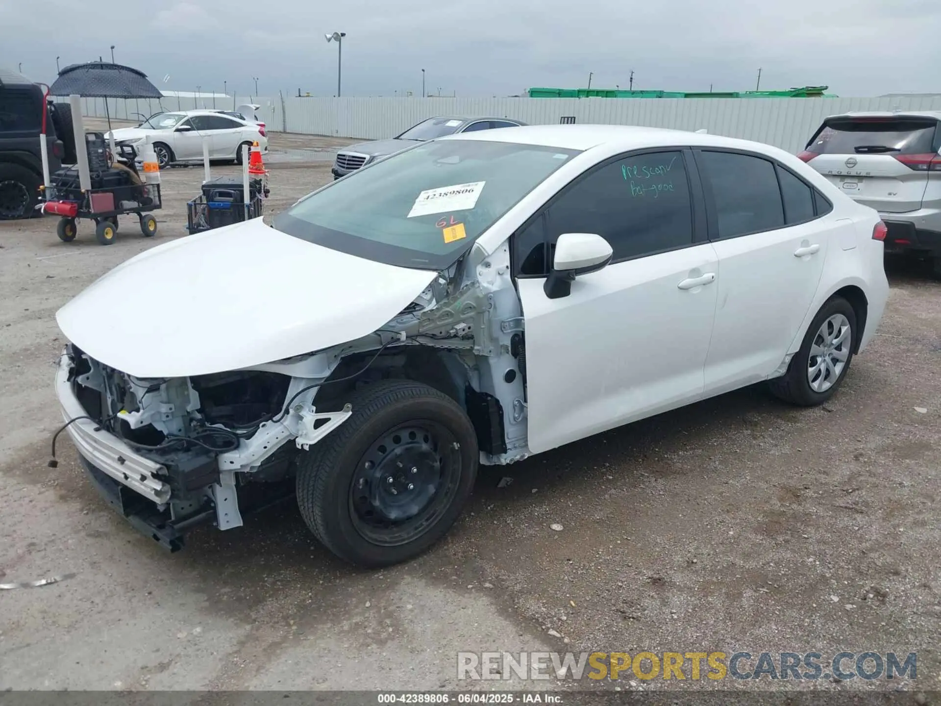 2 Photograph of a damaged car 5YFB4MDE7RP200791 TOYOTA COROLLA 2024