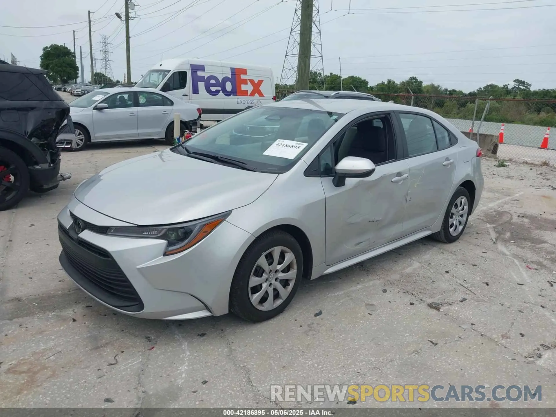 2 Photograph of a damaged car 5YFB4MDE7RP202413 TOYOTA COROLLA 2024