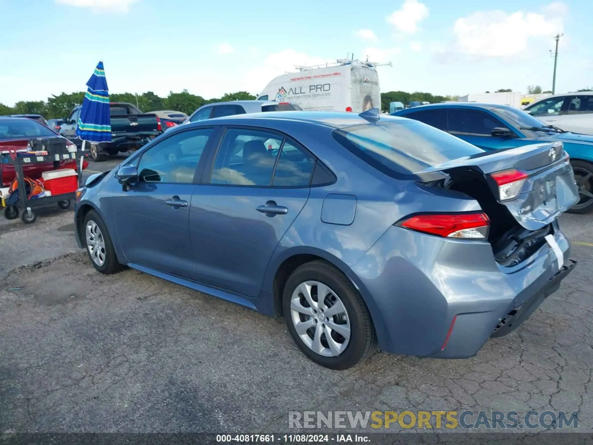 3 Photograph of a damaged car 5YFB4MDE7RP204243 TOYOTA COROLLA 2024