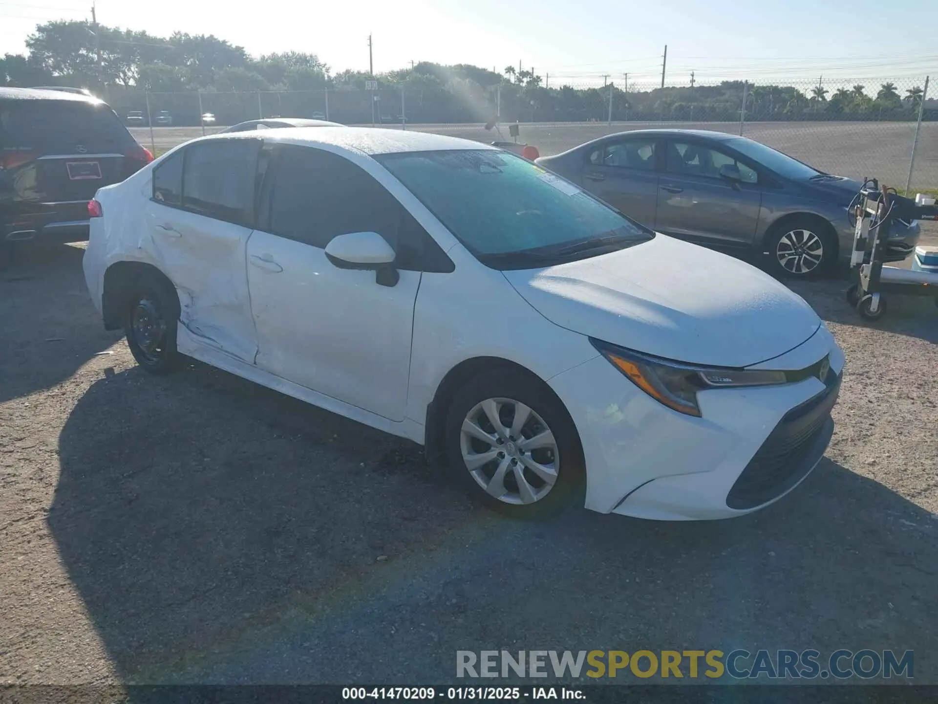 1 Photograph of a damaged car 5YFB4MDE7RP218014 TOYOTA COROLLA 2024