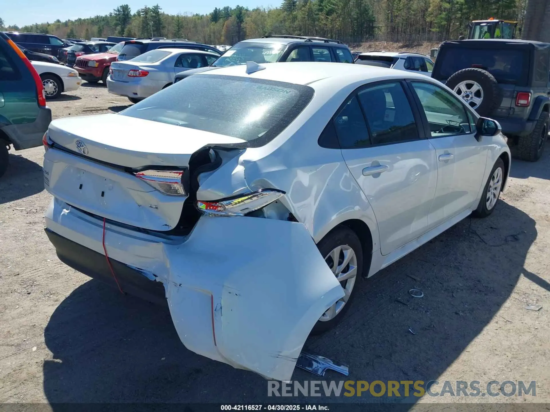 4 Photograph of a damaged car 5YFB4MDE7RP218918 TOYOTA COROLLA 2024