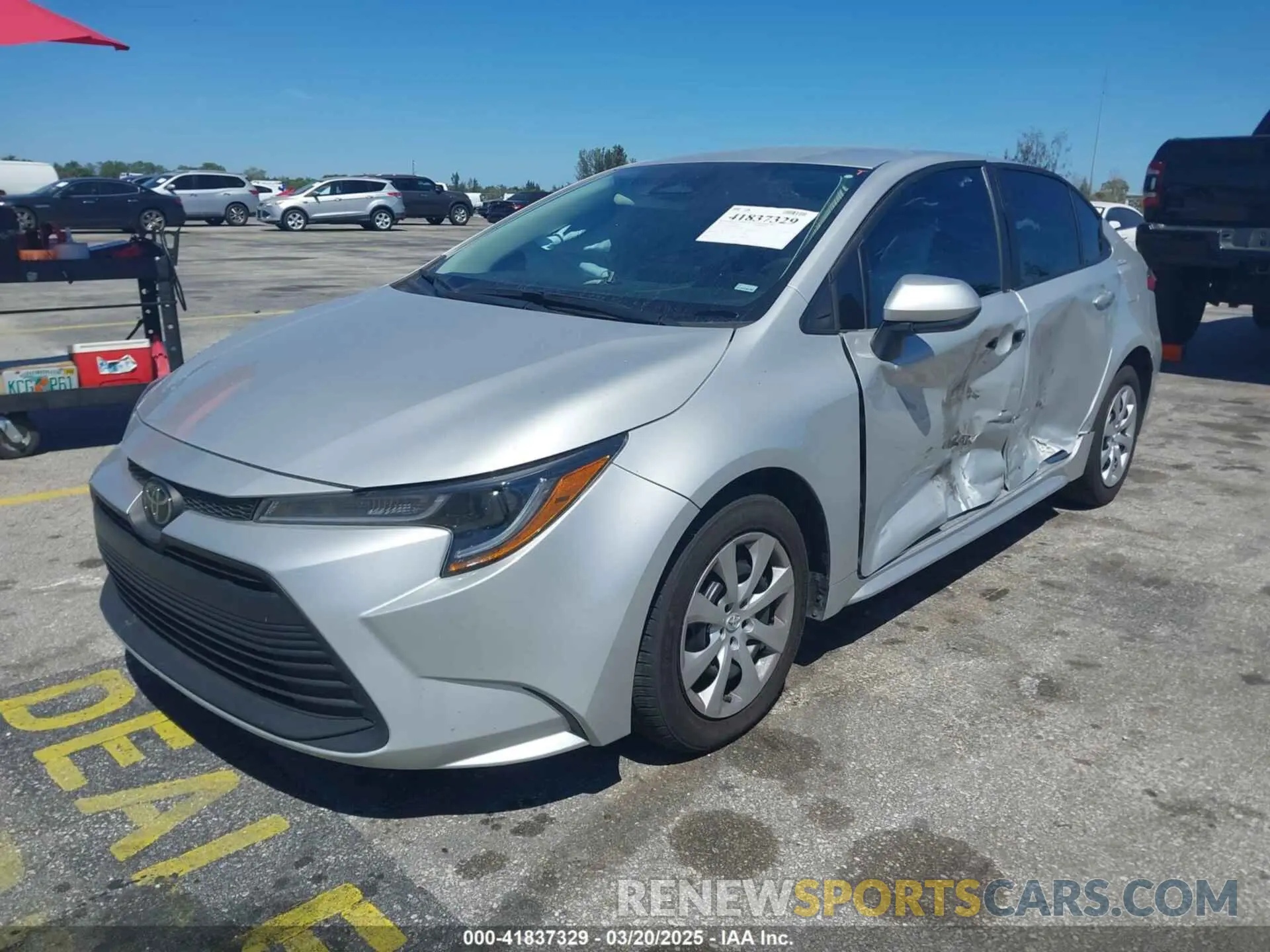 2 Photograph of a damaged car 5YFB4MDE8RP083853 TOYOTA COROLLA 2024