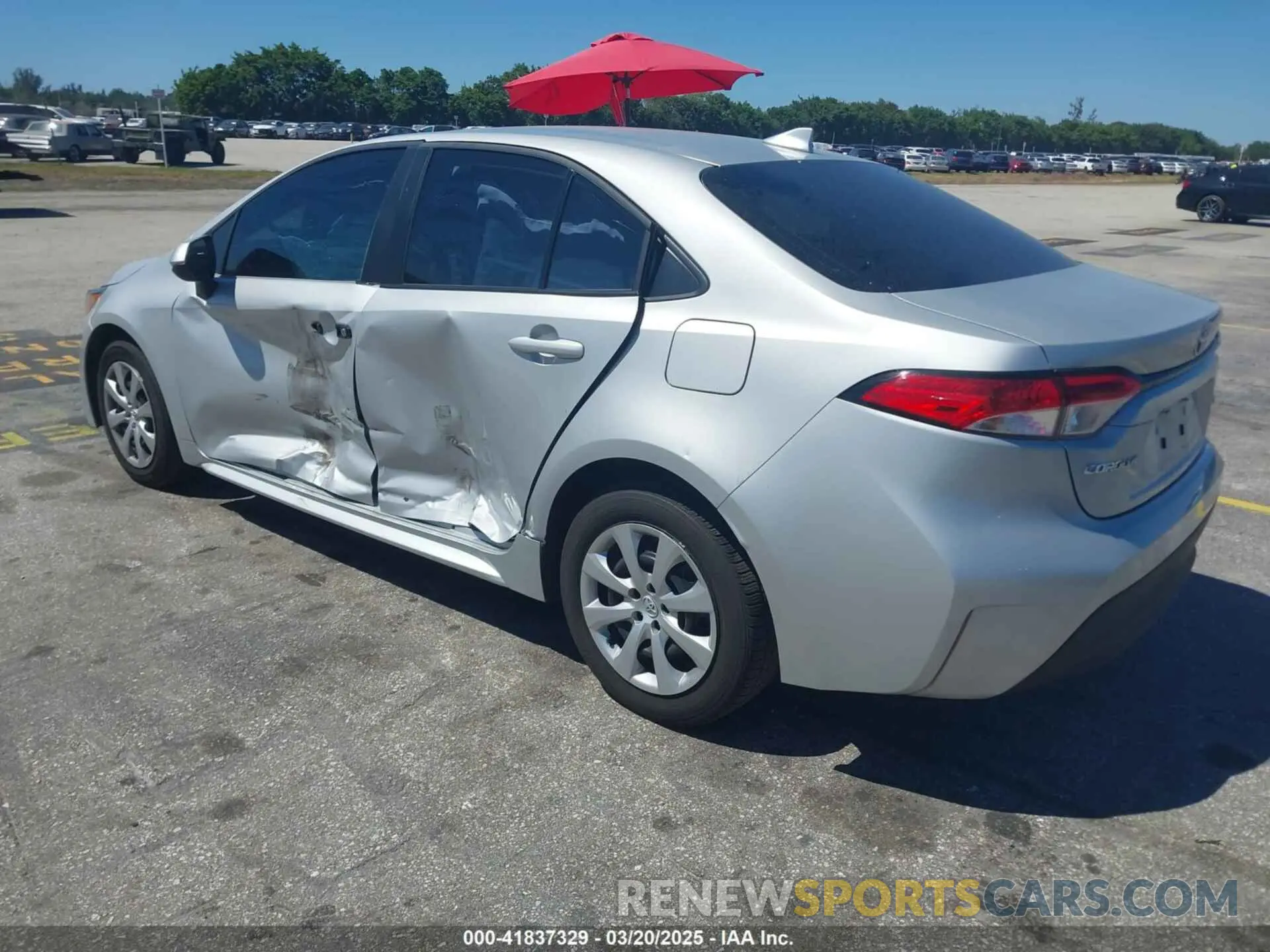 3 Photograph of a damaged car 5YFB4MDE8RP083853 TOYOTA COROLLA 2024