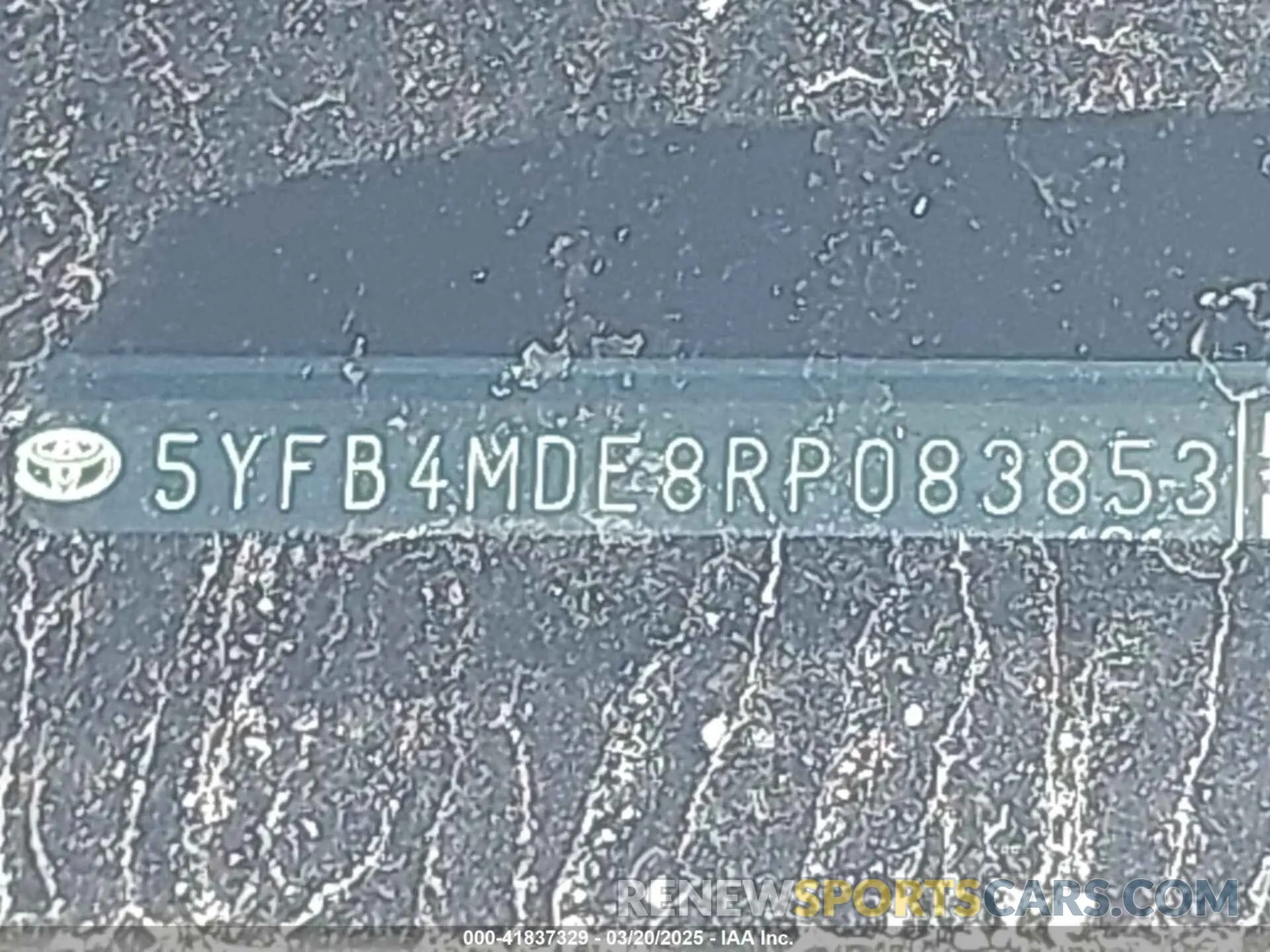 9 Photograph of a damaged car 5YFB4MDE8RP083853 TOYOTA COROLLA 2024