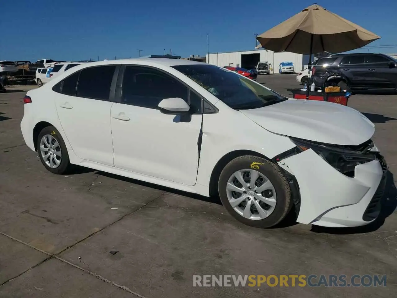 4 Photograph of a damaged car 5YFB4MDE8RP086882 TOYOTA COROLLA 2024