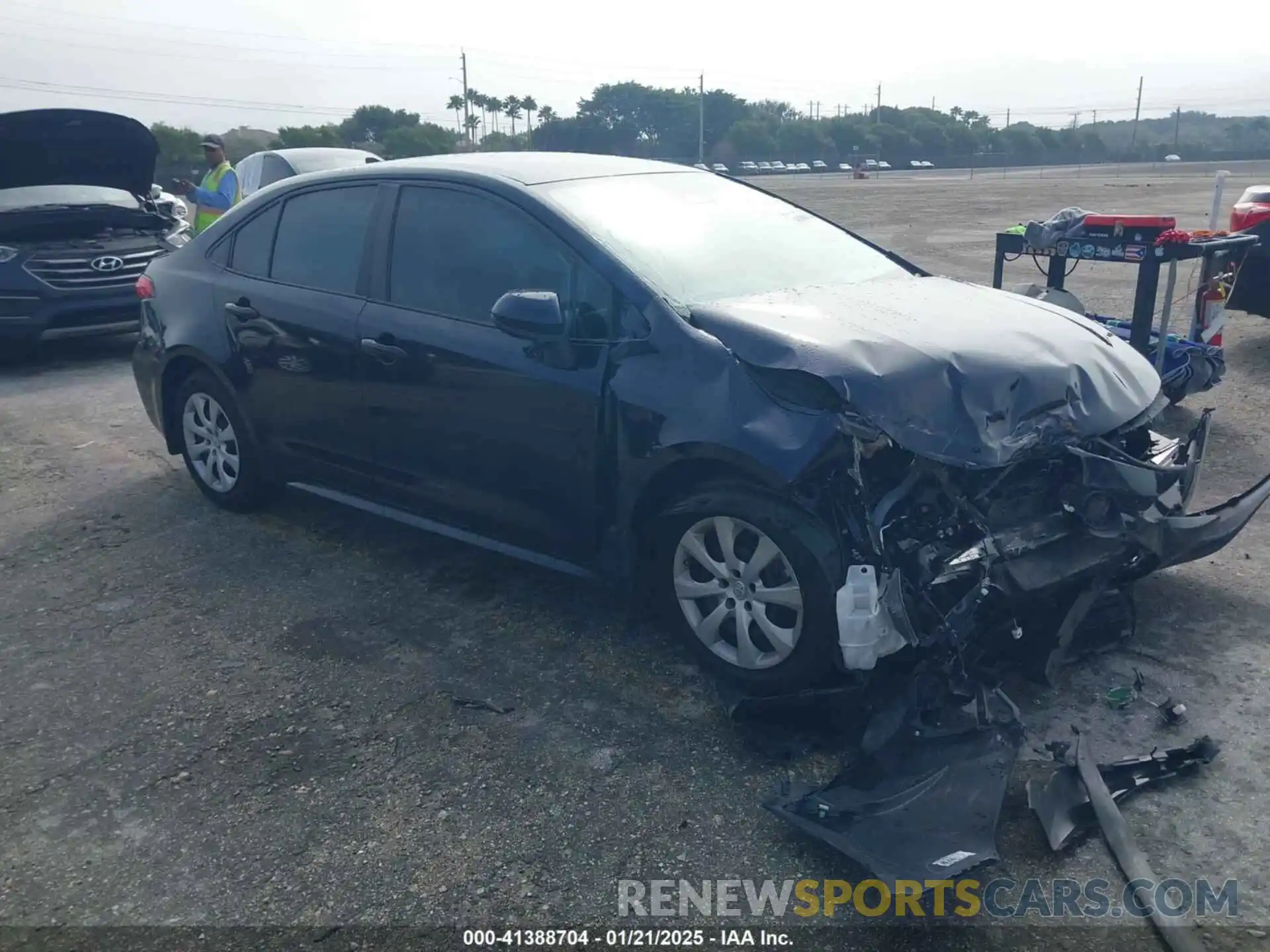 1 Photograph of a damaged car 5YFB4MDE8RP091869 TOYOTA COROLLA 2024