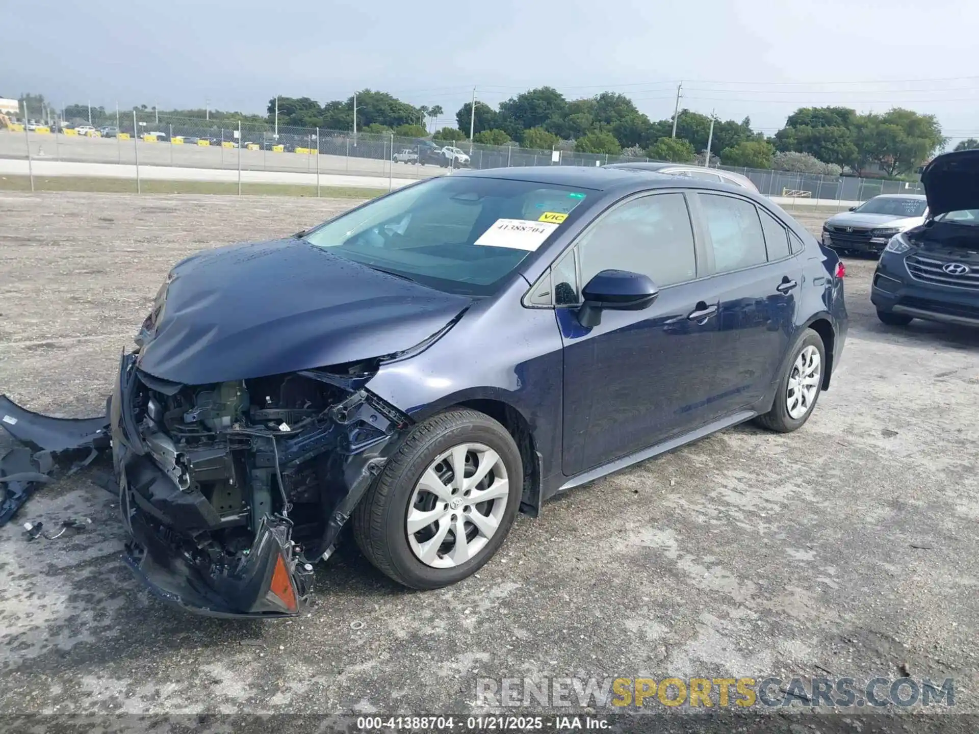 2 Photograph of a damaged car 5YFB4MDE8RP091869 TOYOTA COROLLA 2024