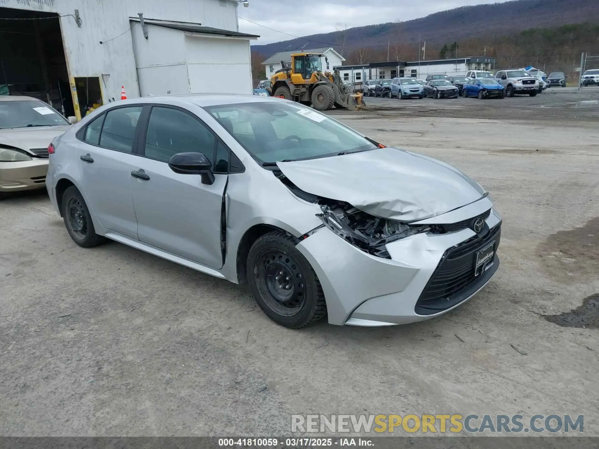 1 Photograph of a damaged car 5YFB4MDE8RP095193 TOYOTA COROLLA 2024