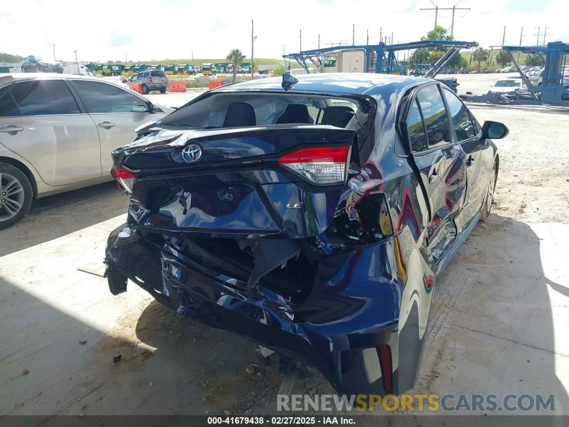 4 Photograph of a damaged car 5YFB4MDE8RP107083 TOYOTA COROLLA 2024