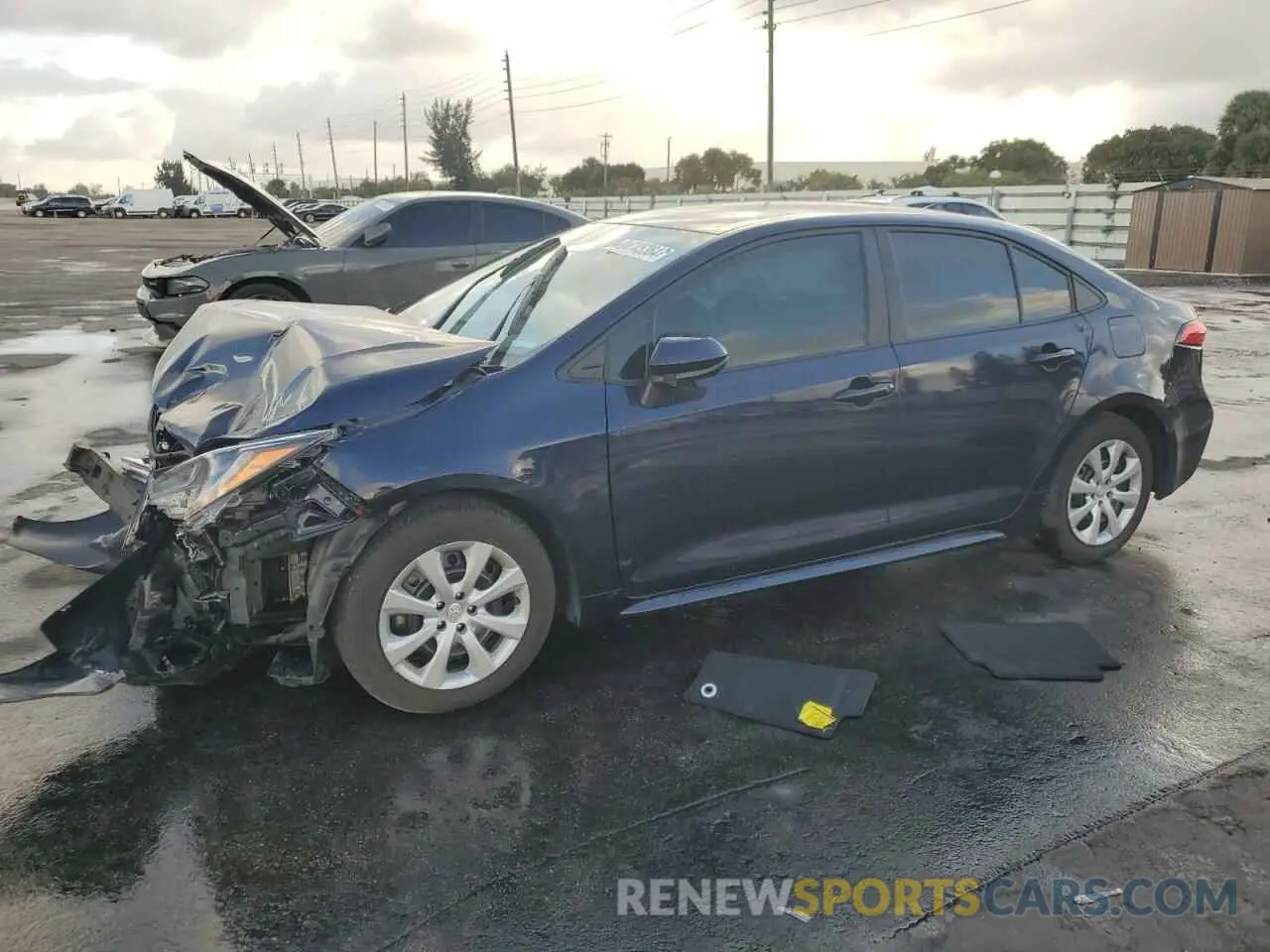 1 Photograph of a damaged car 5YFB4MDE8RP110100 TOYOTA COROLLA 2024