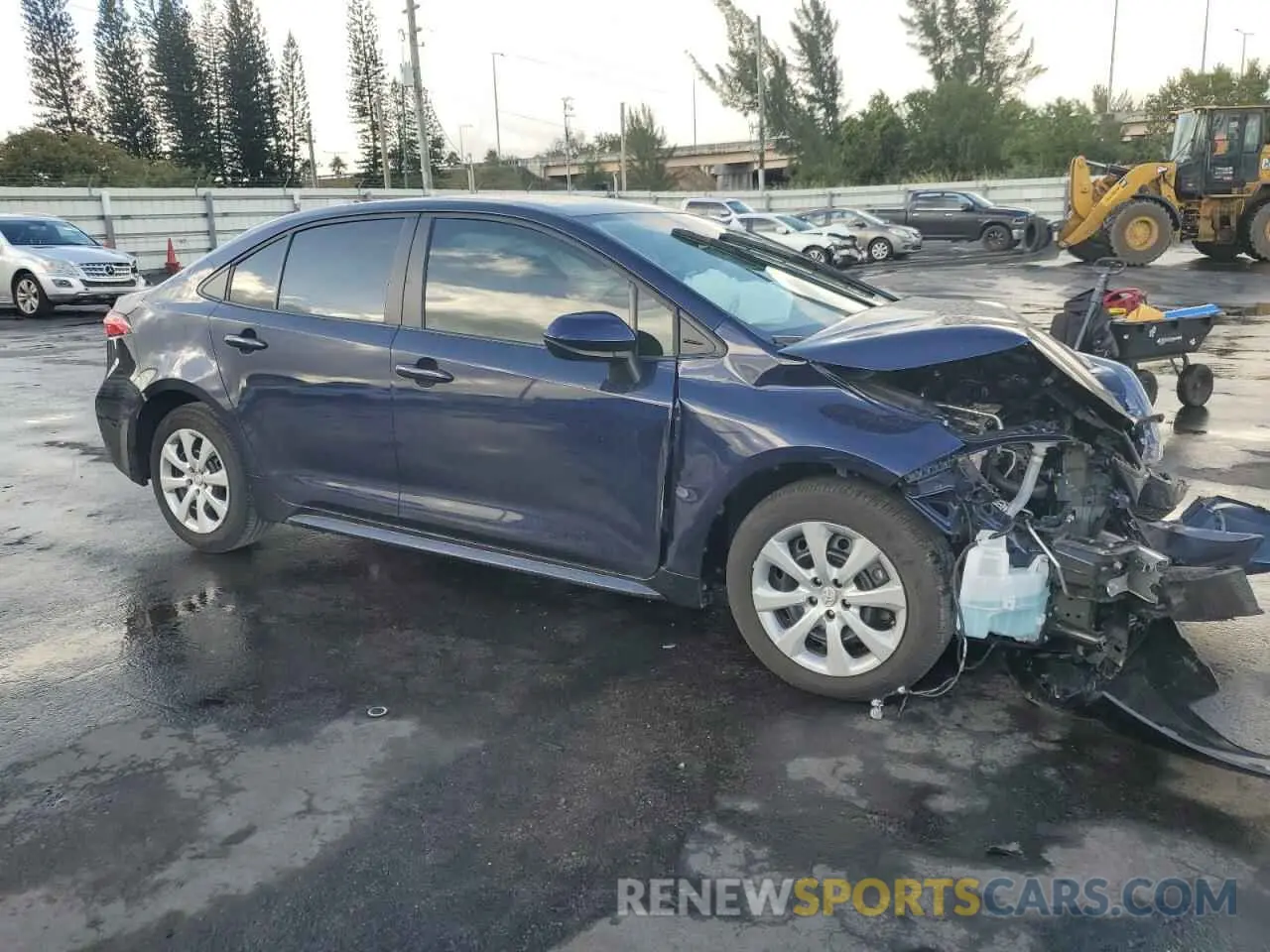 4 Photograph of a damaged car 5YFB4MDE8RP110100 TOYOTA COROLLA 2024