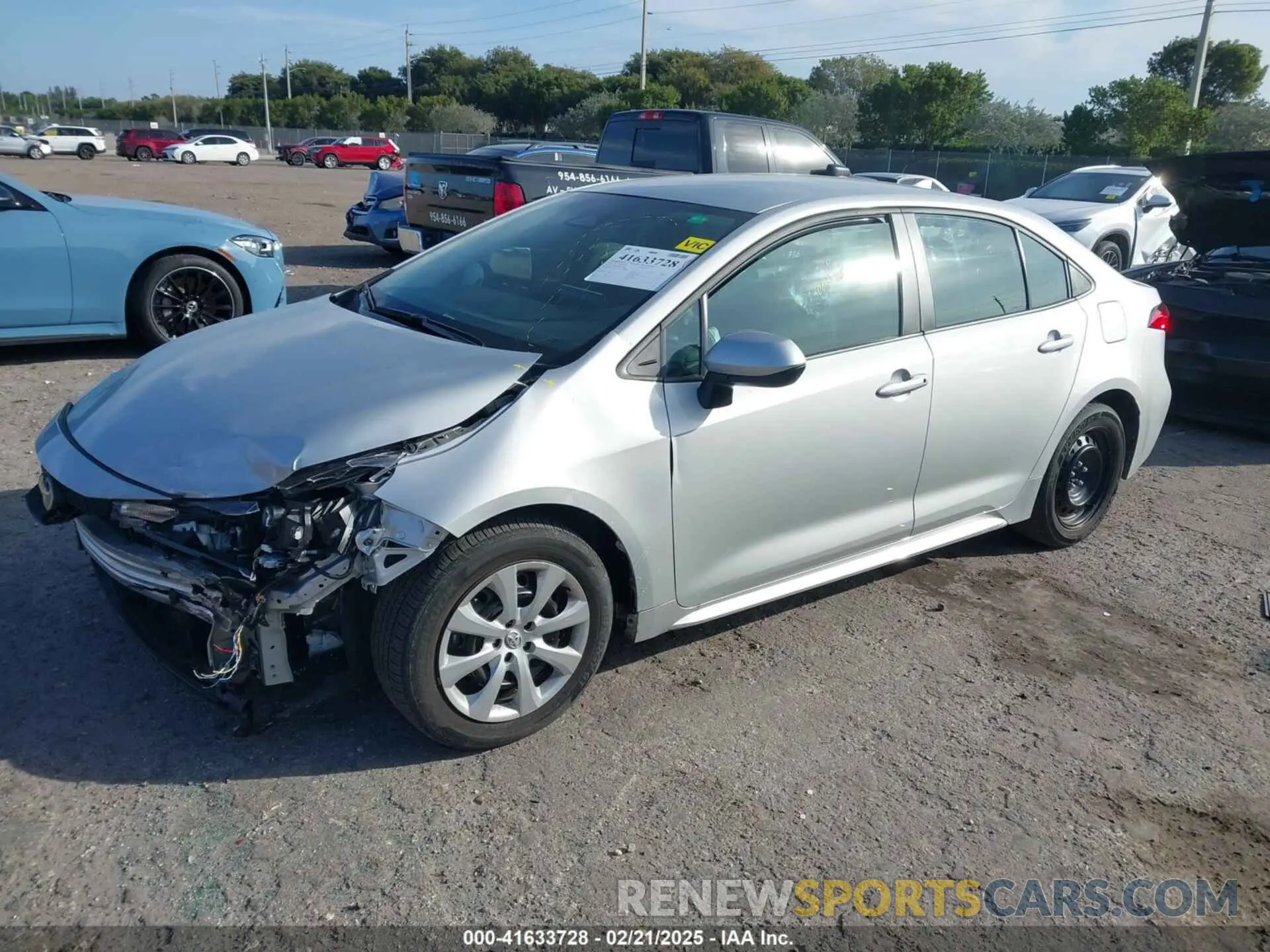 2 Photograph of a damaged car 5YFB4MDE8RP114776 TOYOTA COROLLA 2024
