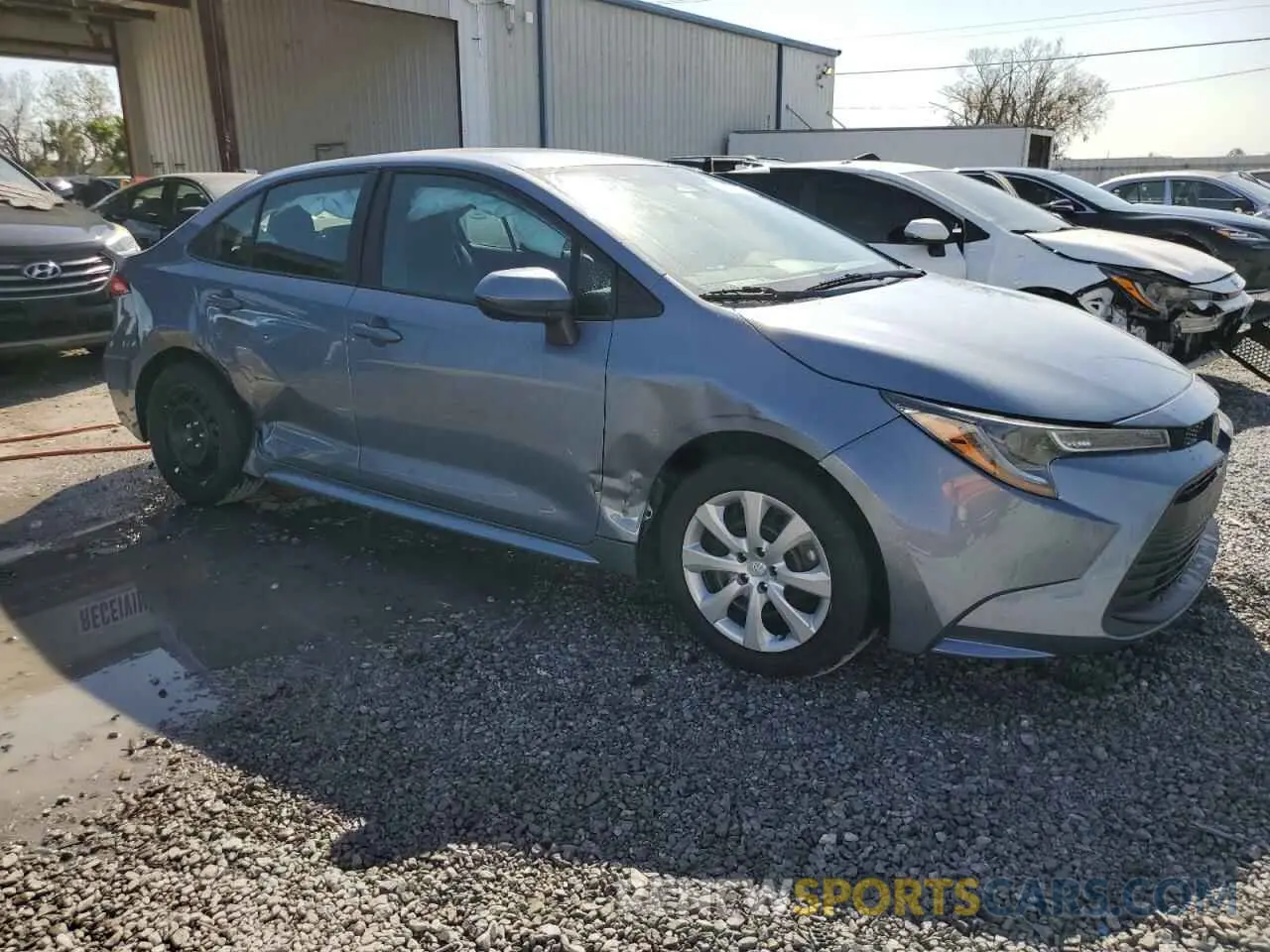 4 Photograph of a damaged car 5YFB4MDE8RP114910 TOYOTA COROLLA 2024