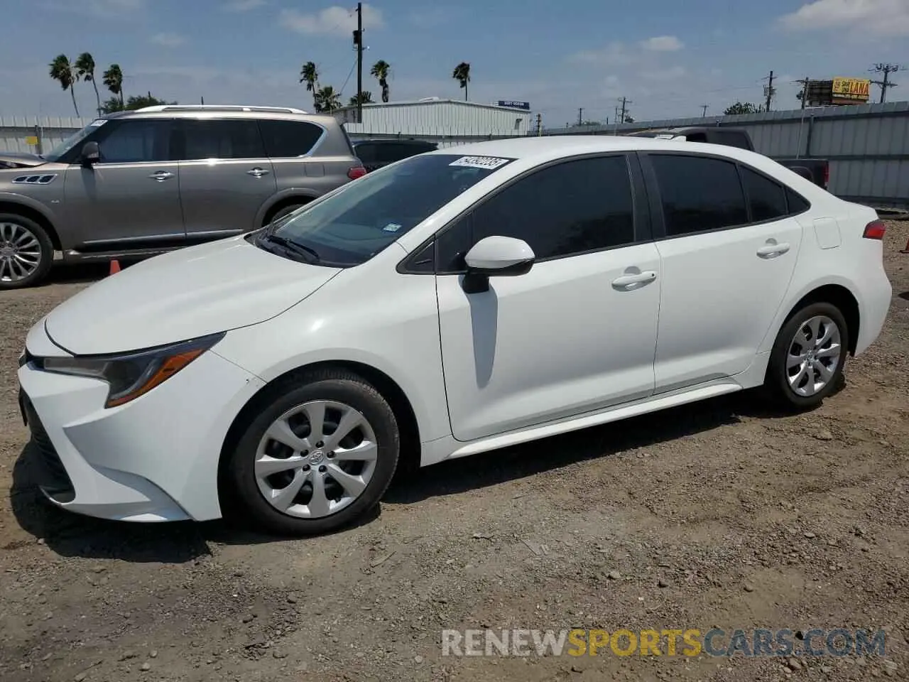 1 Photograph of a damaged car 5YFB4MDE8RP136003 TOYOTA COROLLA 2024