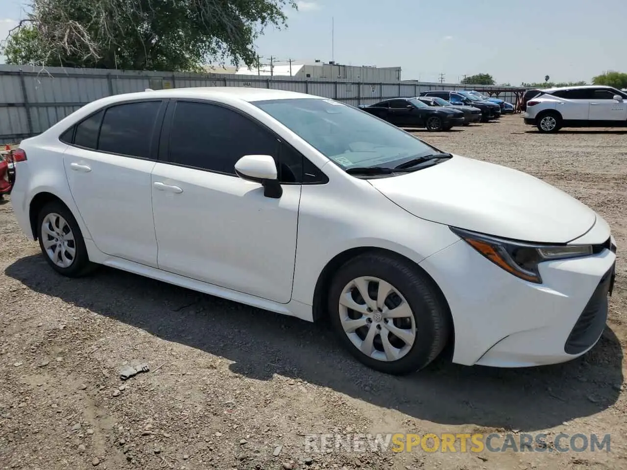 4 Photograph of a damaged car 5YFB4MDE8RP136003 TOYOTA COROLLA 2024