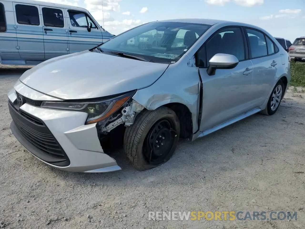 1 Photograph of a damaged car 5YFB4MDE8RP143792 TOYOTA COROLLA 2024