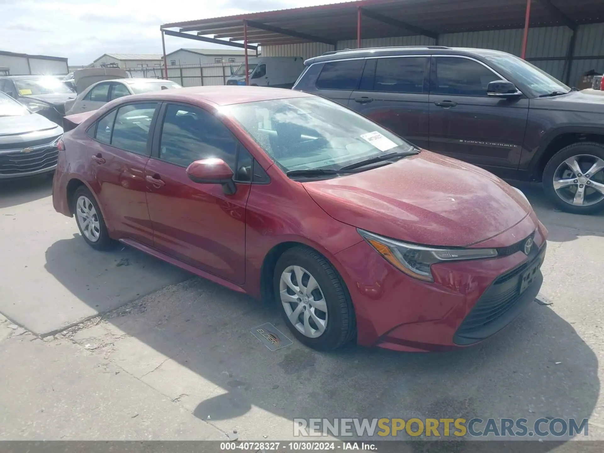 1 Photograph of a damaged car 5YFB4MDE8RP158468 TOYOTA COROLLA 2024