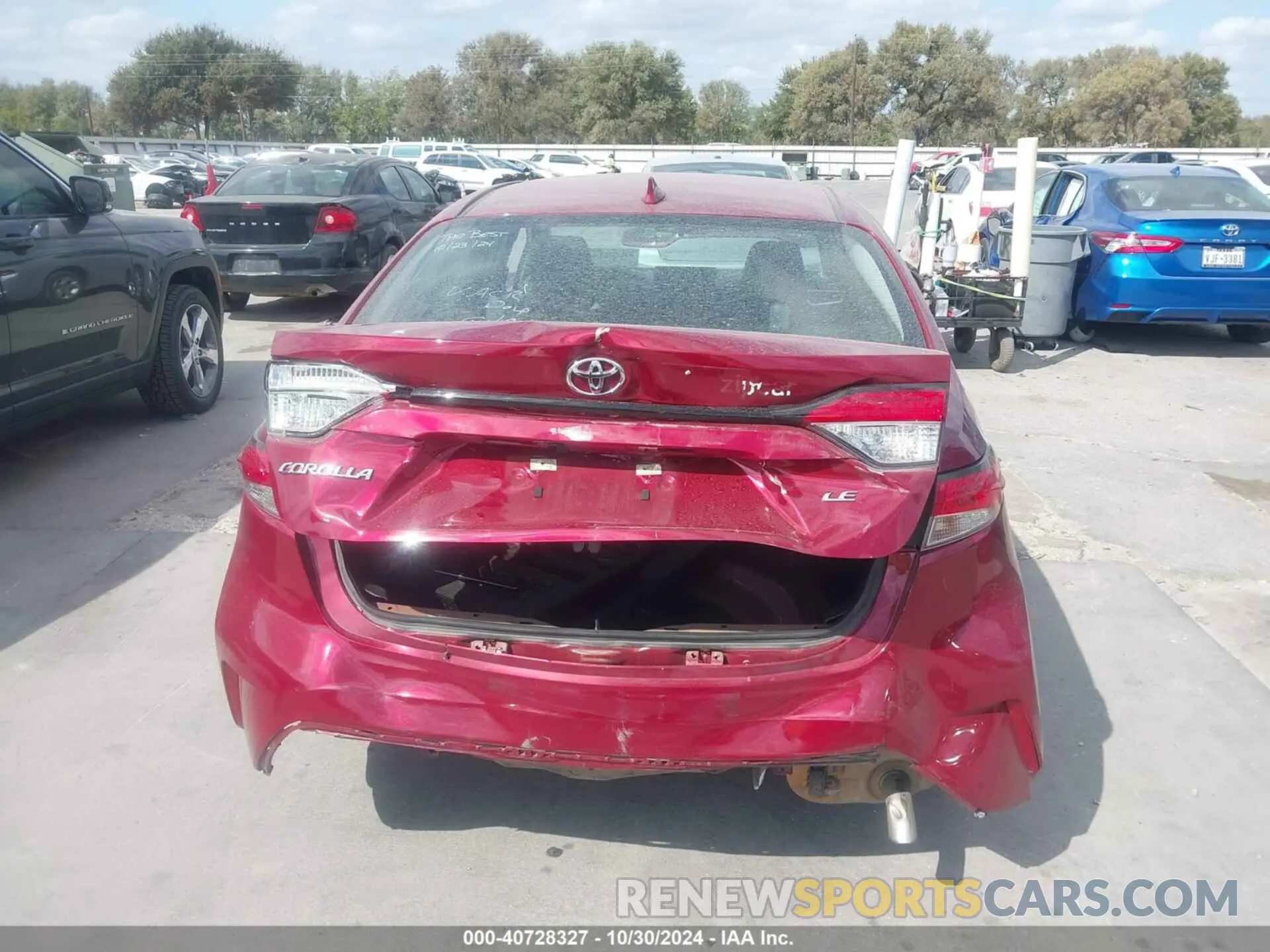 16 Photograph of a damaged car 5YFB4MDE8RP158468 TOYOTA COROLLA 2024