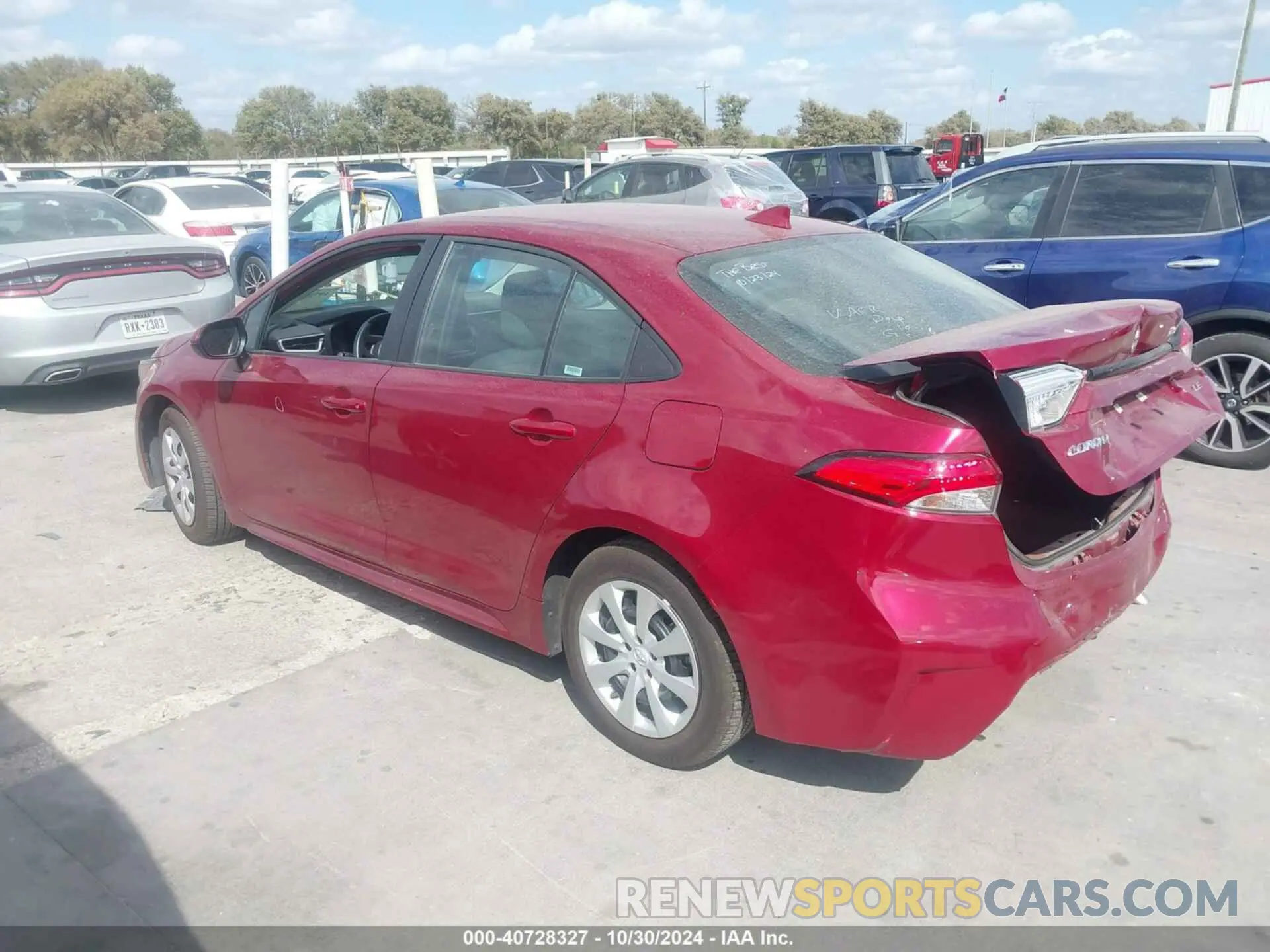3 Photograph of a damaged car 5YFB4MDE8RP158468 TOYOTA COROLLA 2024