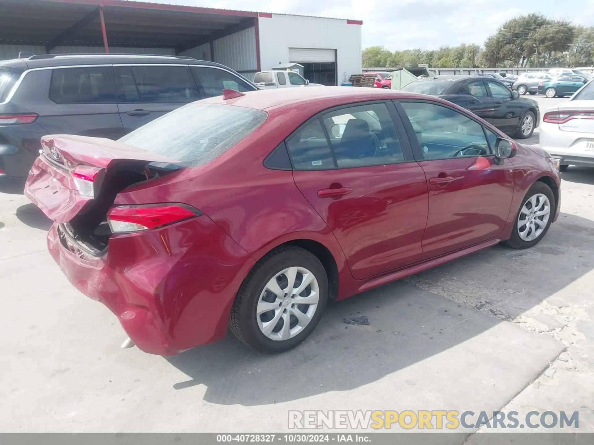 4 Photograph of a damaged car 5YFB4MDE8RP158468 TOYOTA COROLLA 2024