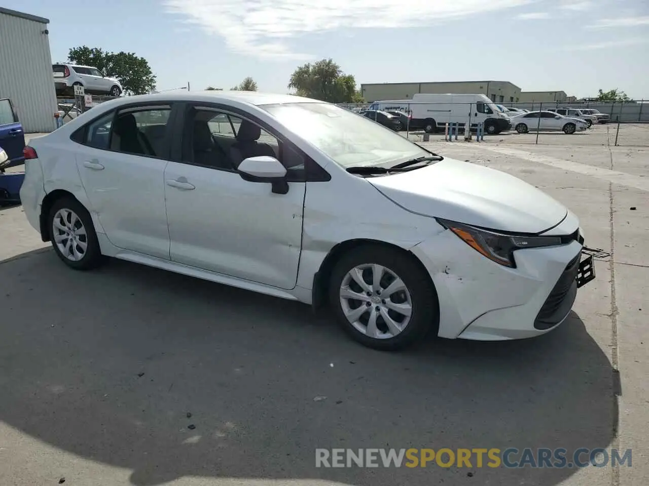 4 Photograph of a damaged car 5YFB4MDE8RP159054 TOYOTA COROLLA 2024