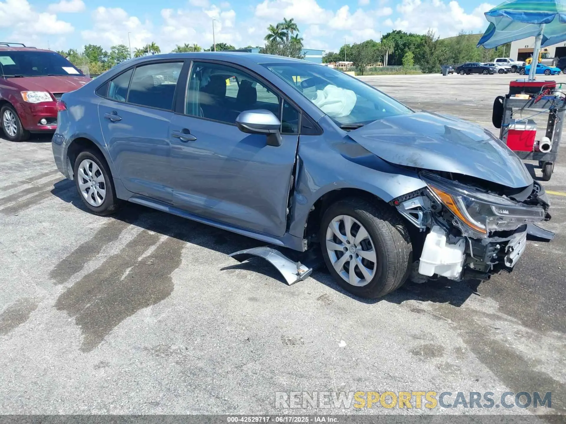 1 Photograph of a damaged car 5YFB4MDE8RP167199 TOYOTA COROLLA 2024