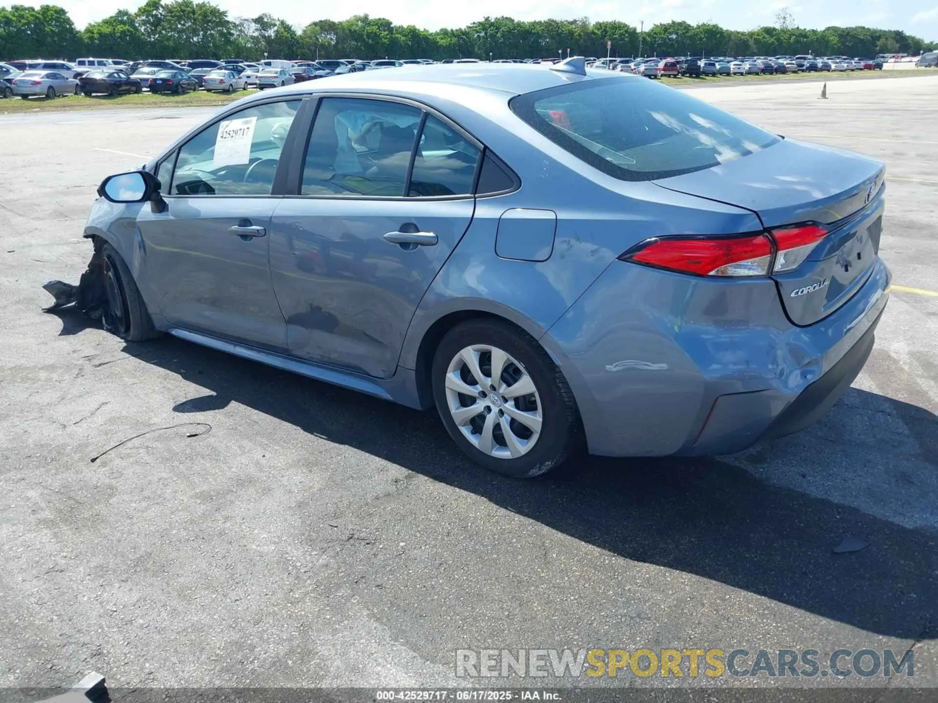 3 Photograph of a damaged car 5YFB4MDE8RP167199 TOYOTA COROLLA 2024