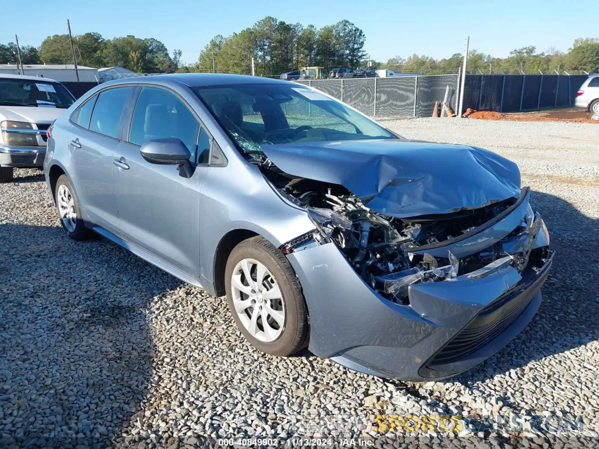 1 Photograph of a damaged car 5YFB4MDE8RP167784 TOYOTA COROLLA 2024