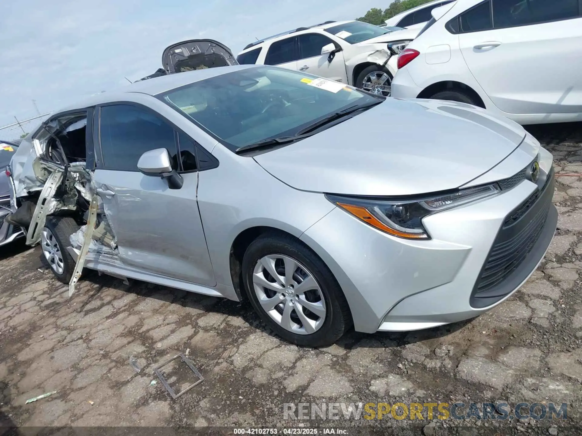 1 Photograph of a damaged car 5YFB4MDE8RP170720 TOYOTA COROLLA 2024
