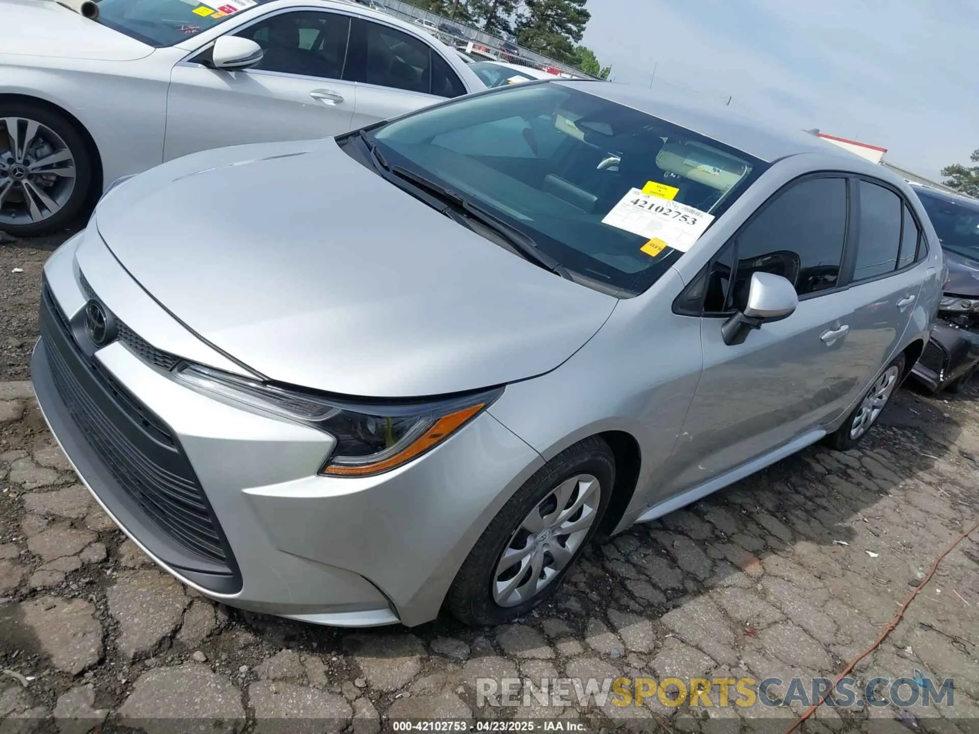 2 Photograph of a damaged car 5YFB4MDE8RP170720 TOYOTA COROLLA 2024