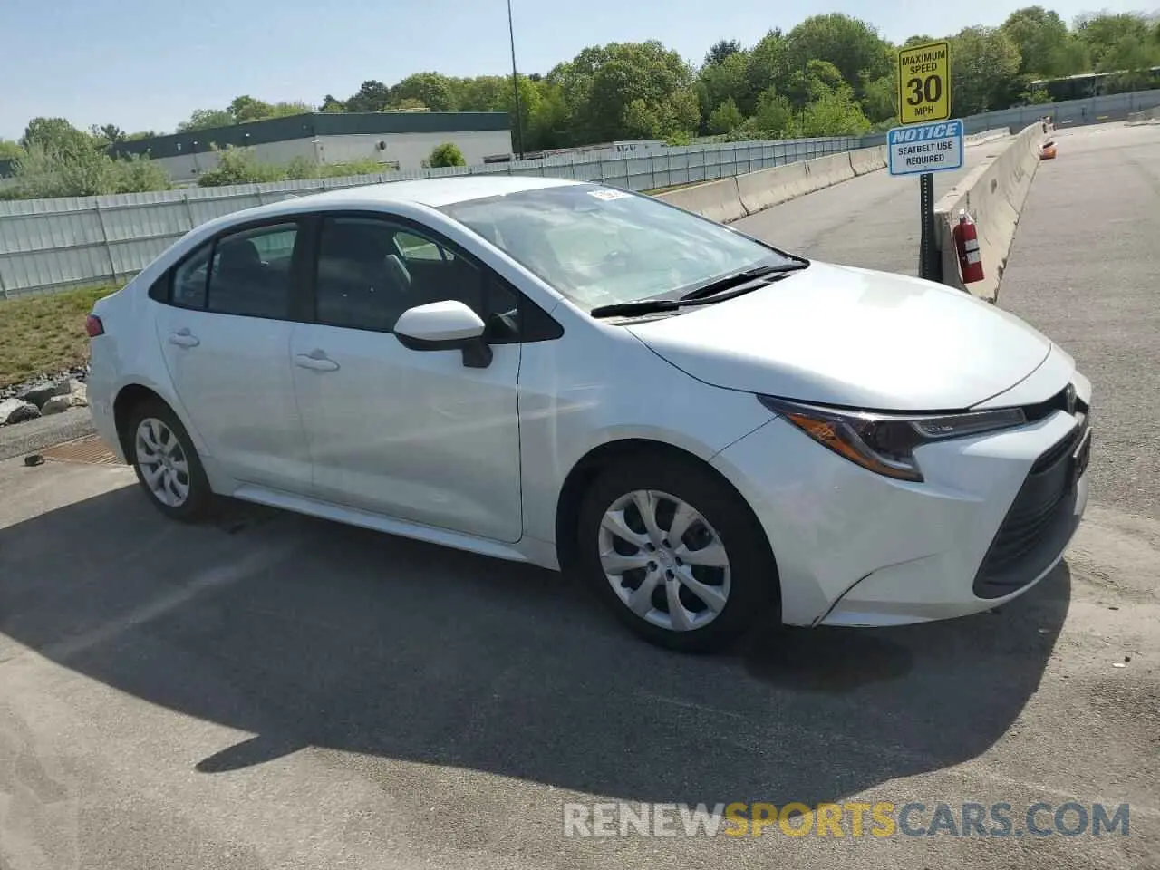 4 Photograph of a damaged car 5YFB4MDE8RP172256 TOYOTA COROLLA 2024